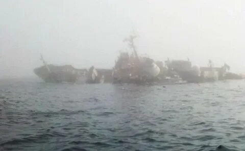 Атаковали корабль в черном море