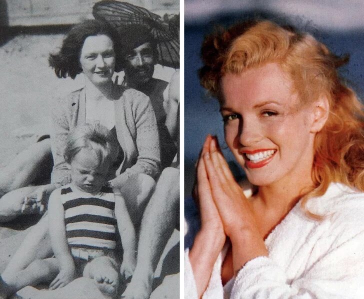 Родители монро. Родители монро. Глэдис бейкер. Родители монро. Бернис бейкер миракл.