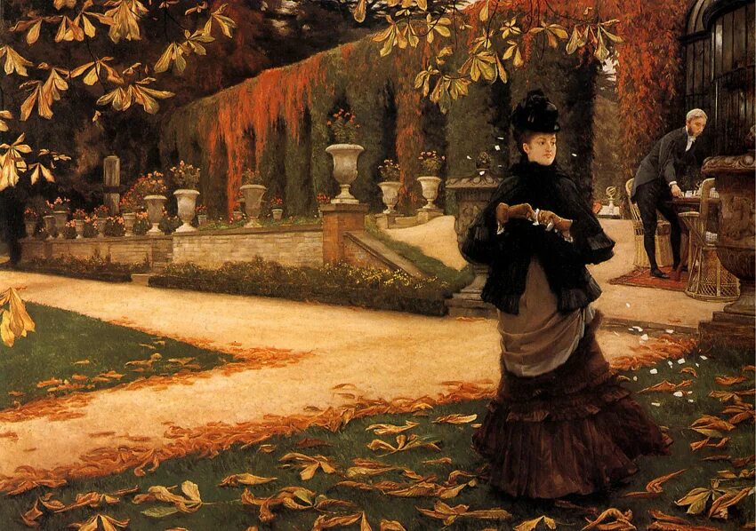 Герой представитель уходящих эпох. James Jacques Joseph Tissot художник.