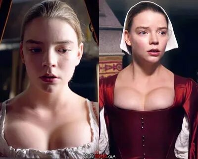 Anya Taylor-Joy sexy boobs.