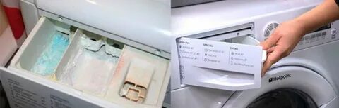 Отсек для геля для стирки