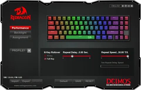 Reddragon софт