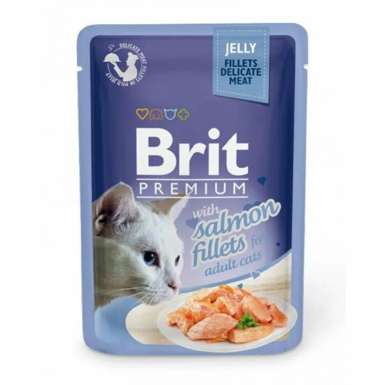 Brit Premium пауч. Корм для кошек Brit Premium, в желе, курица, 85г. Корм д/кошек Брит премиум 85гр пауч. Брит премиум для кошек паучи. Брит влажный корм для собак