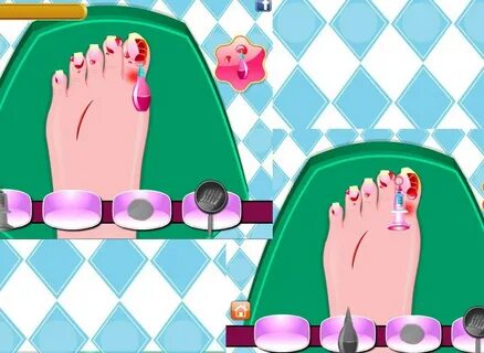 Бесплатные игры для девочек педикюр