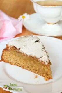 Шарлотка без яиц рецепт