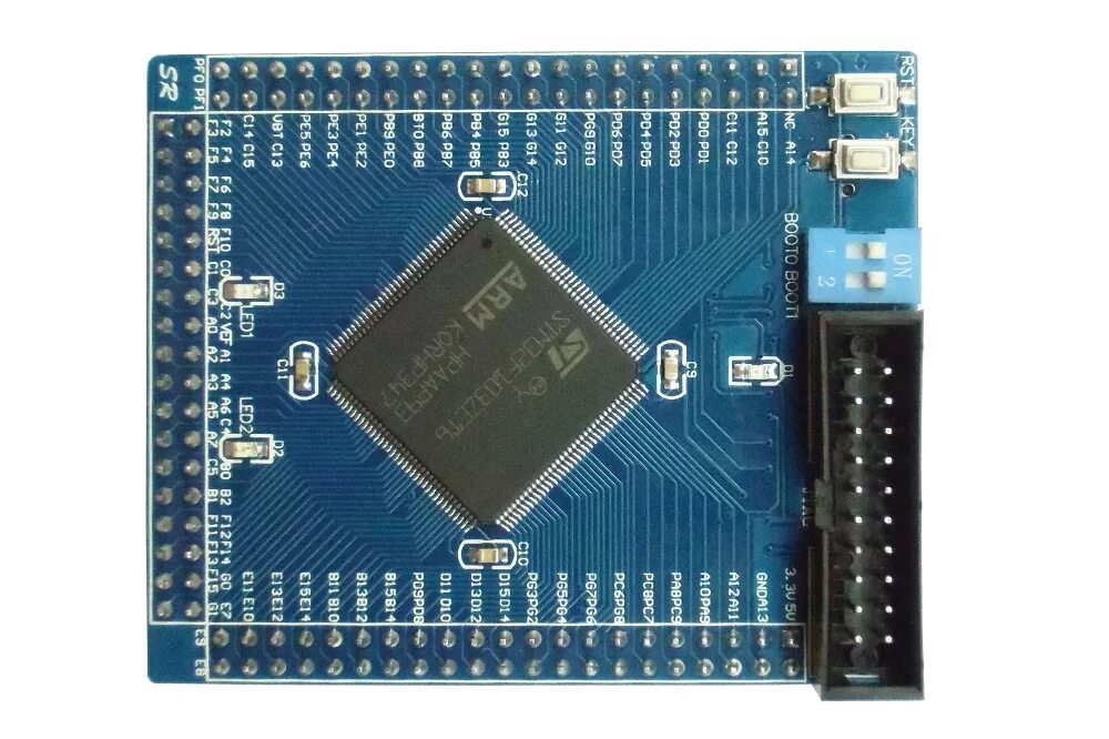 Blink stm32. Stm32f105. stm32 bga. stm32f103zet6. stm32f core board.