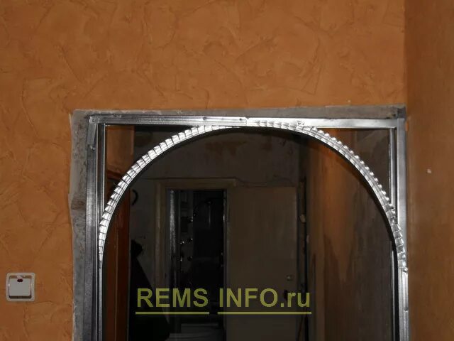 Как установить арку проем. Каркас дверной арки. каркас межкомнатной арки. каркас под арку. каркас арки из профиля.
