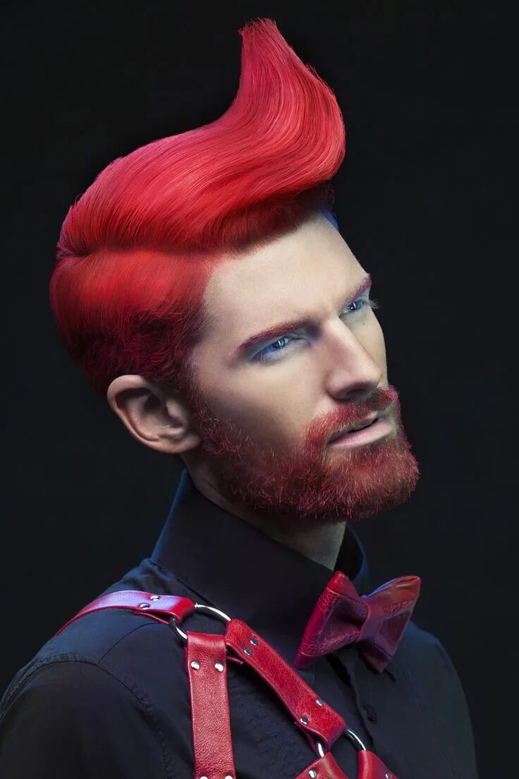 Красные волосы мужские