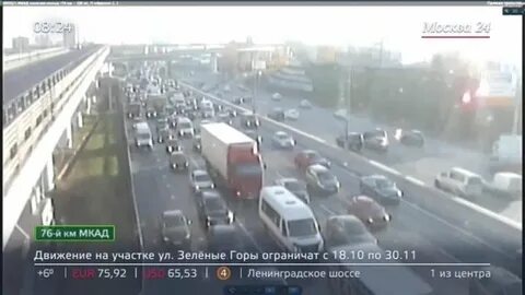 Московское шоссе почему пробка
