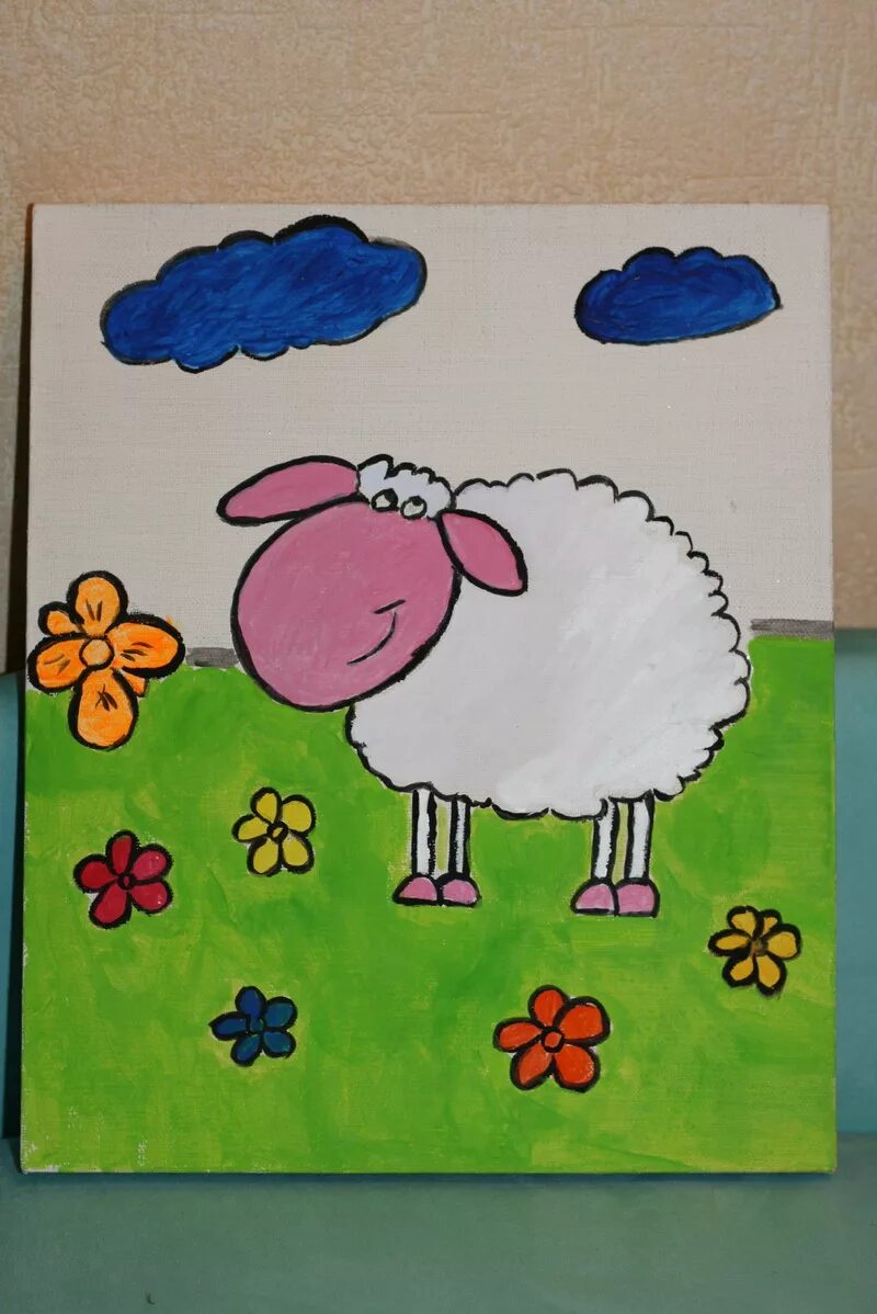 барашков 5 6 класс. овечка рисунок.