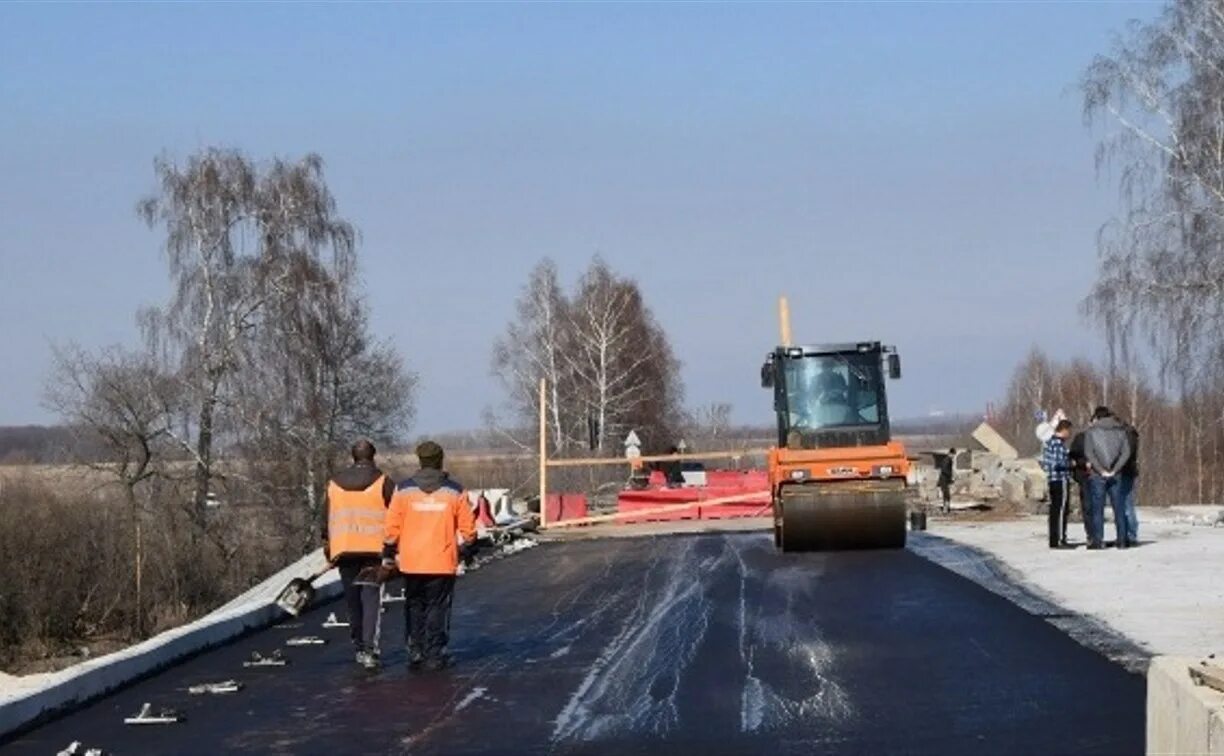 Путепровод Узловая-Новомосковск. Дороги Новомосковск. Дороги Узловой. Автодороги Тула.