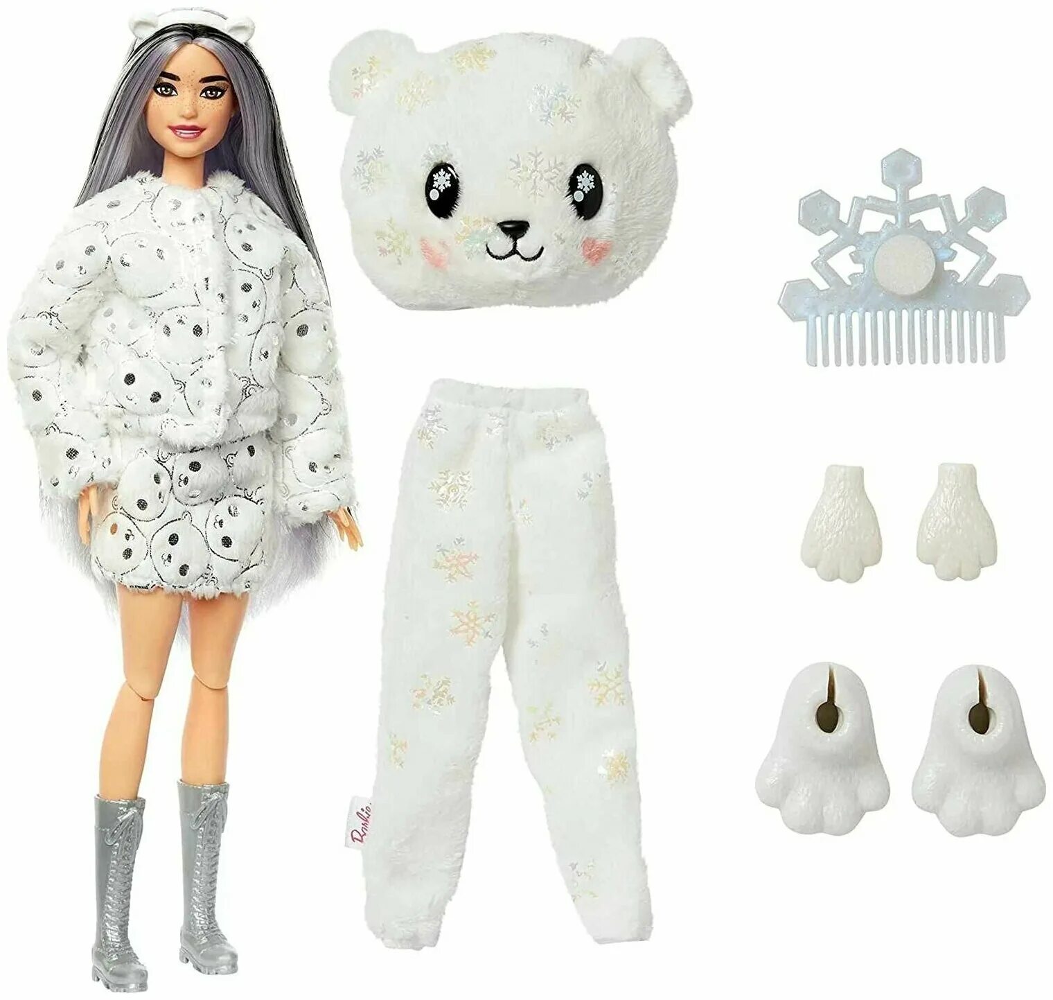 Кукла белый медведь. Кукла Barbie cutie Reveal. Барби cutie Reveal набор. Barbie cutie Reveal мишка. Кукла Barbie cutie Reveal милашка-проявляшка hjl64.