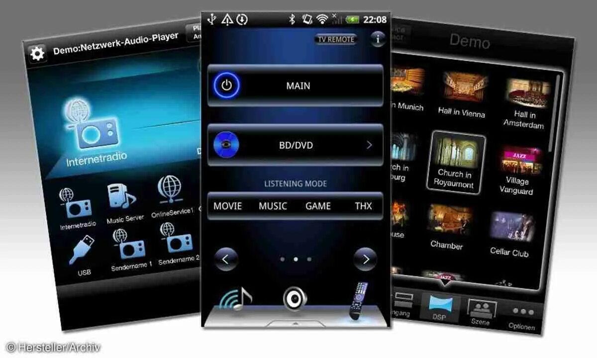 Receiver app