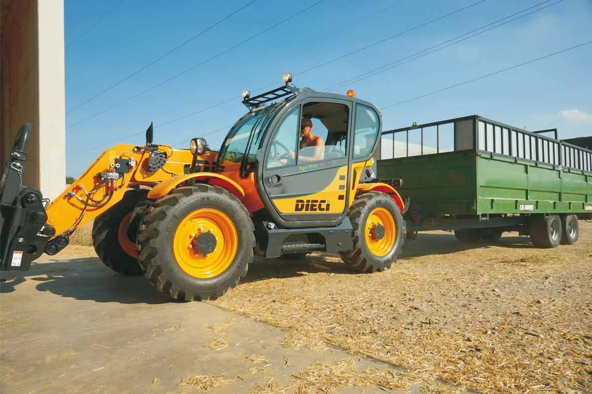 7. Погрузчик dieci agri star 37. 10. Телескопический погрузчик диечи 37. 10.