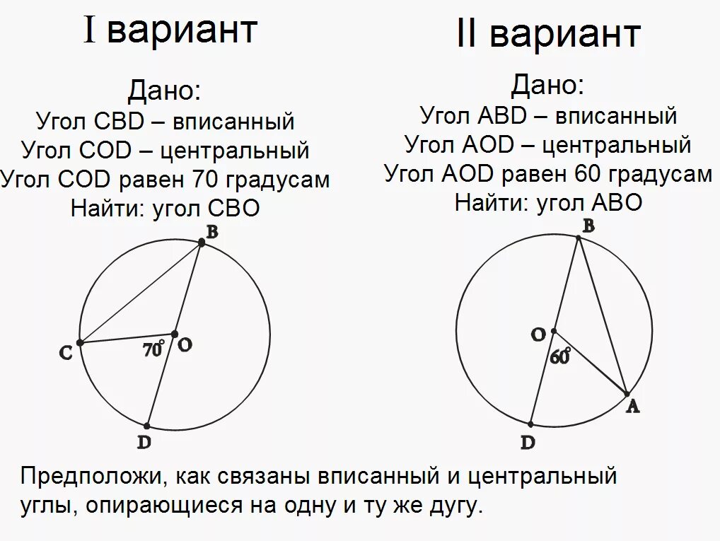 Центральные и вписанные углы вариант 3. Задачи по готовым чертежам вписанные и центральные углы 8 класс. Задачи на вписанные и центральные углы с решением. Теорема о вписанном угле 8 класс задачи. Решение задач по теме центральные и вписанные углы.