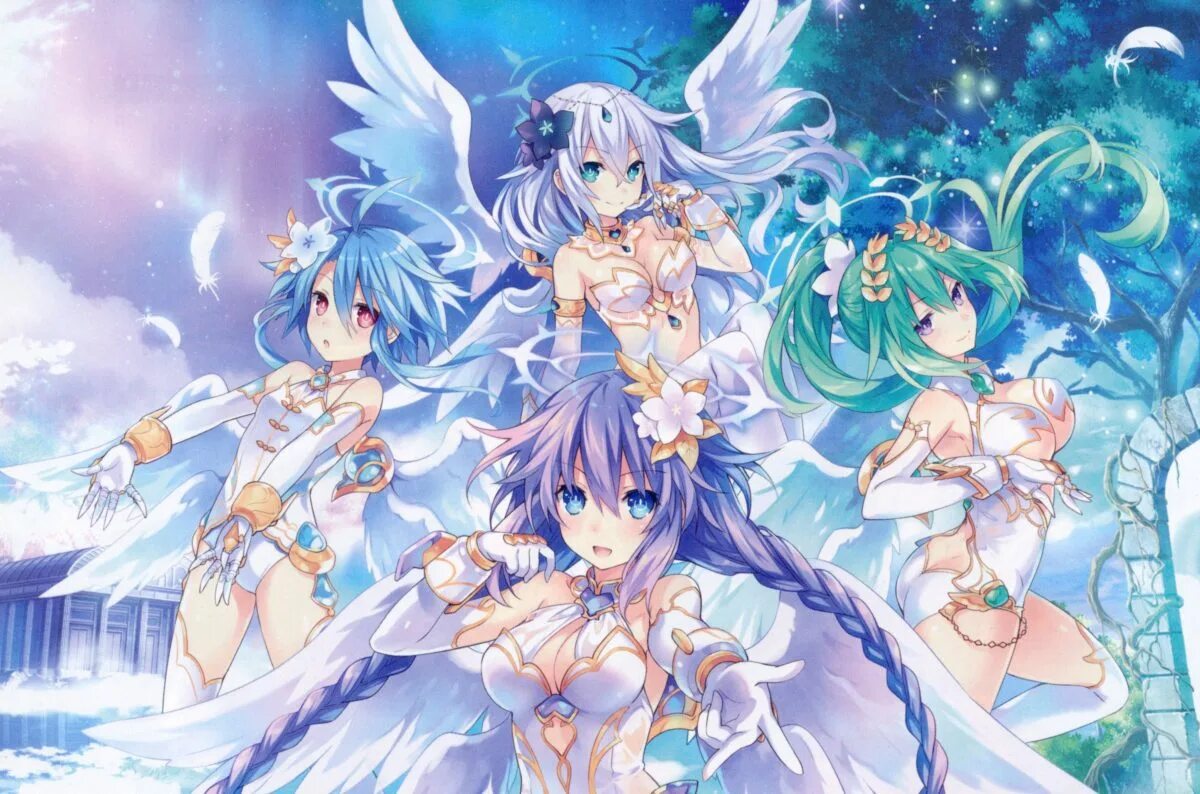 Goddesses whim 0.3 4. Hyperdimension Neptunia 4 Goddesses. Cyberdimension Neptunia: 4 арт. Neptunia феи.