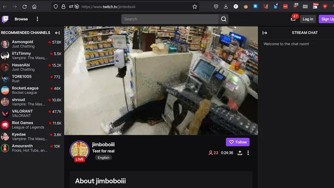 Twitch прямые трансляции