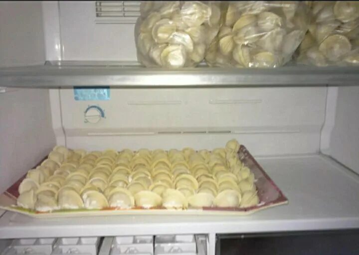 Как живут пельмени в холодильнике
