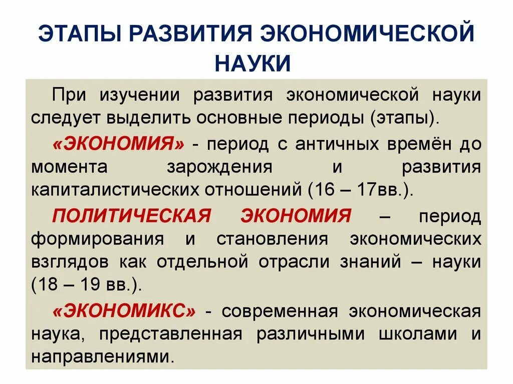 С чем связано появление экономической. Этапы развития экономической науки. Основные этапы становления экономической науки. Зарождение и этапы развития экономической науки. Этапы зарождения экономической теории.