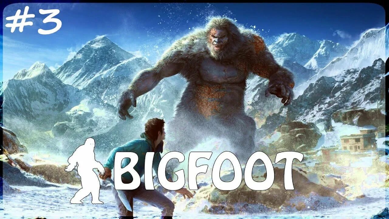 Бигфут 4 буквы сканворд. Bigfoot 4.0. Bigfoot игра. Bigfoot игра обложка. Логотип игры бигфут.