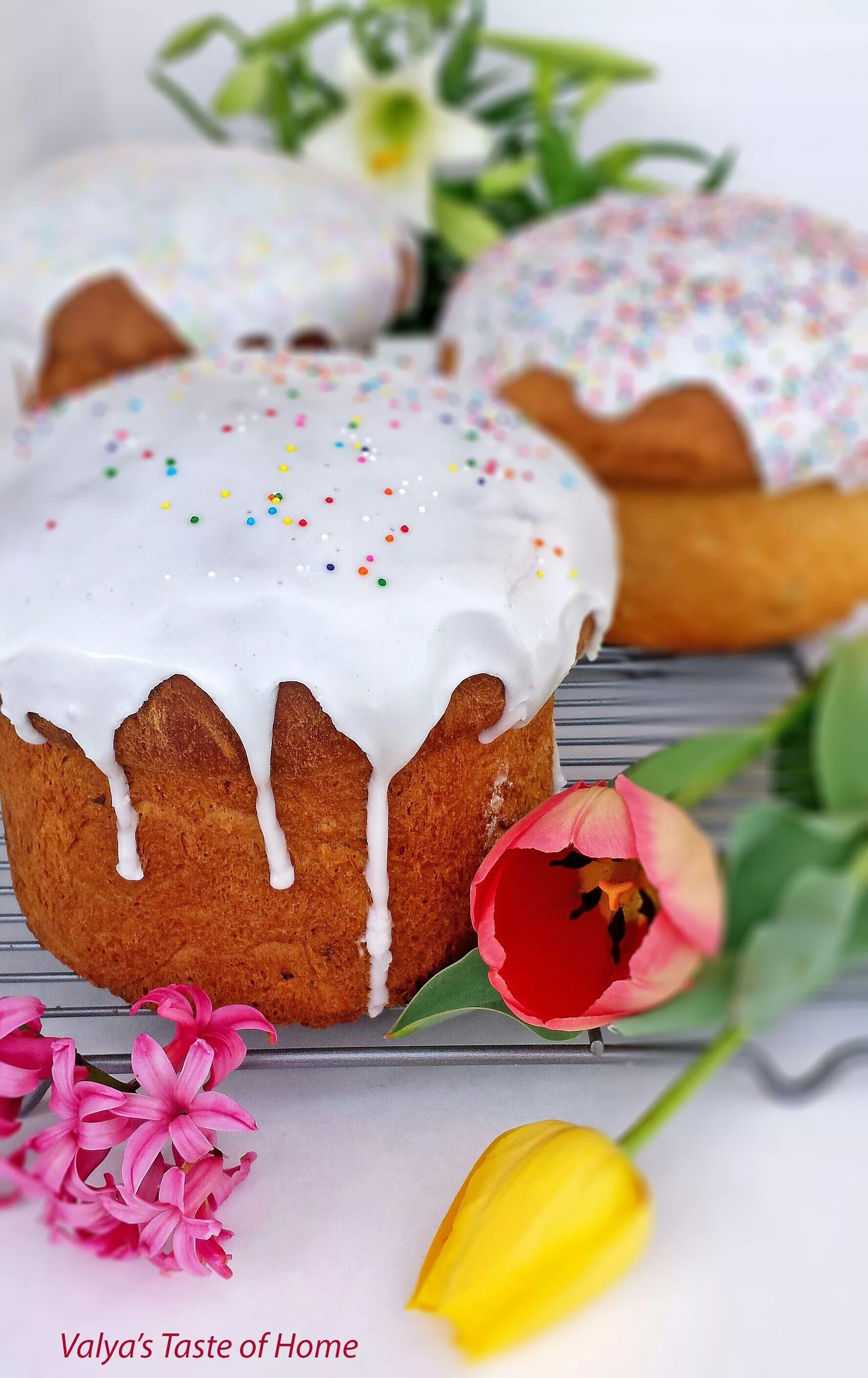 Как приготовить глазурь для пасхального кулича. Кулич. ч кули. глазурь для кулича. пасхпасхальный кулич.
