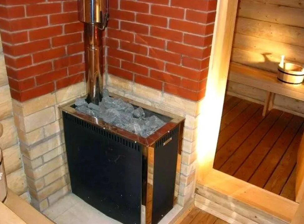 Установка металлической печи