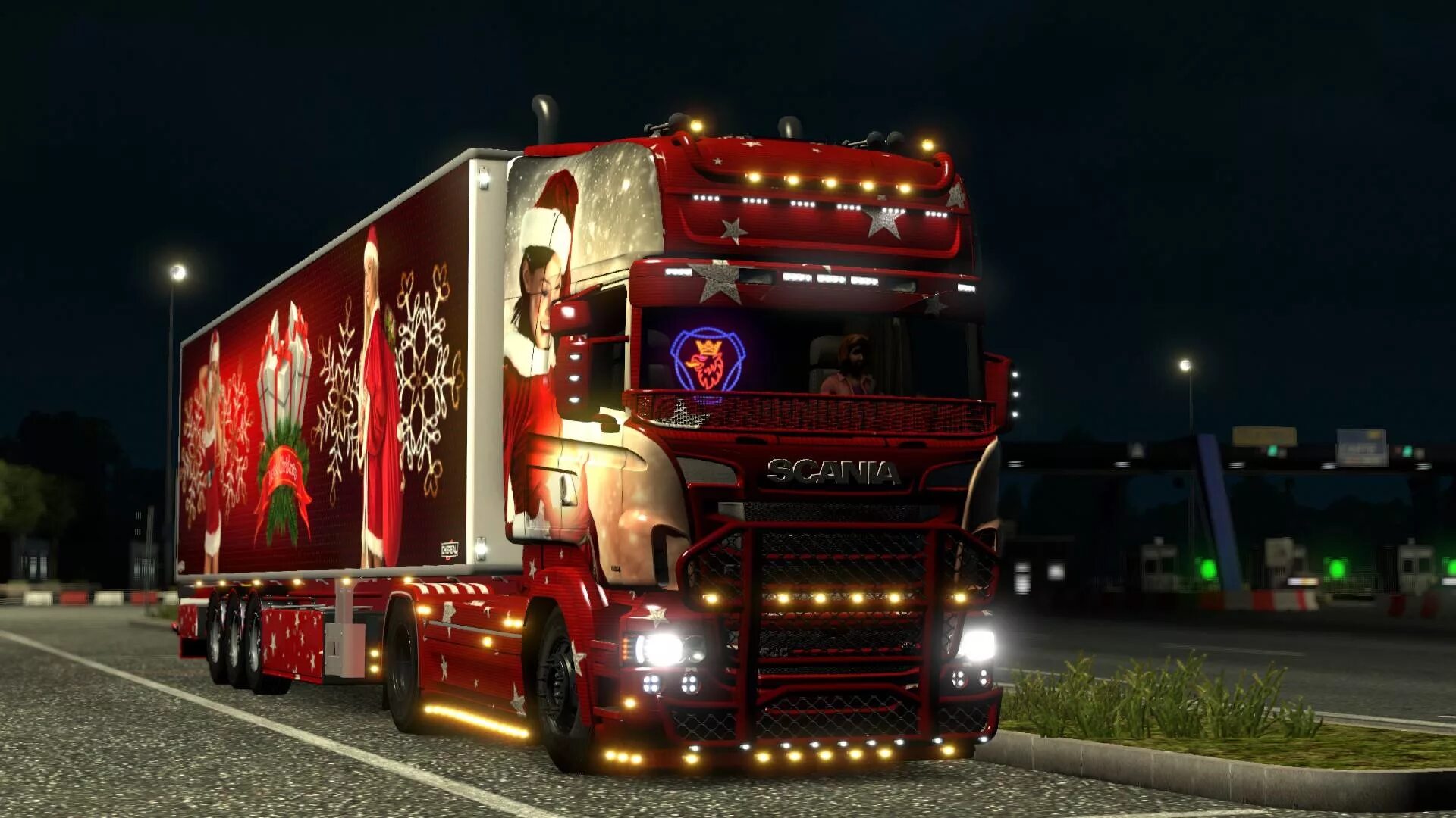 Animated ets 2. Етс 2 2025. новый евро трак симулятор 2. ets 2 2025. euro truck simulator 2 новый год.
