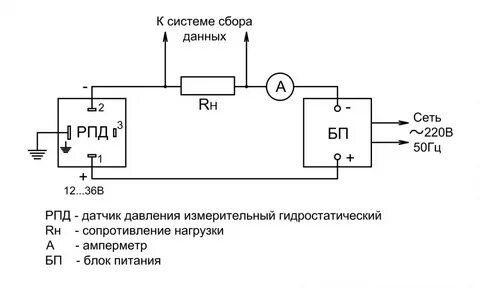 Датчик давления воздуха схема