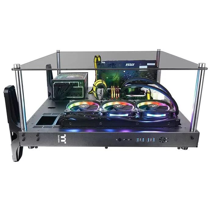 Temper core. Thermaltake core p5 tempered glass. корпус thermaltake core p5 tempered glass. thermaltake core p5 tg ti edition ca-1e7-00m9wn-00. thermaltake core p5 tempered glass ti edition.