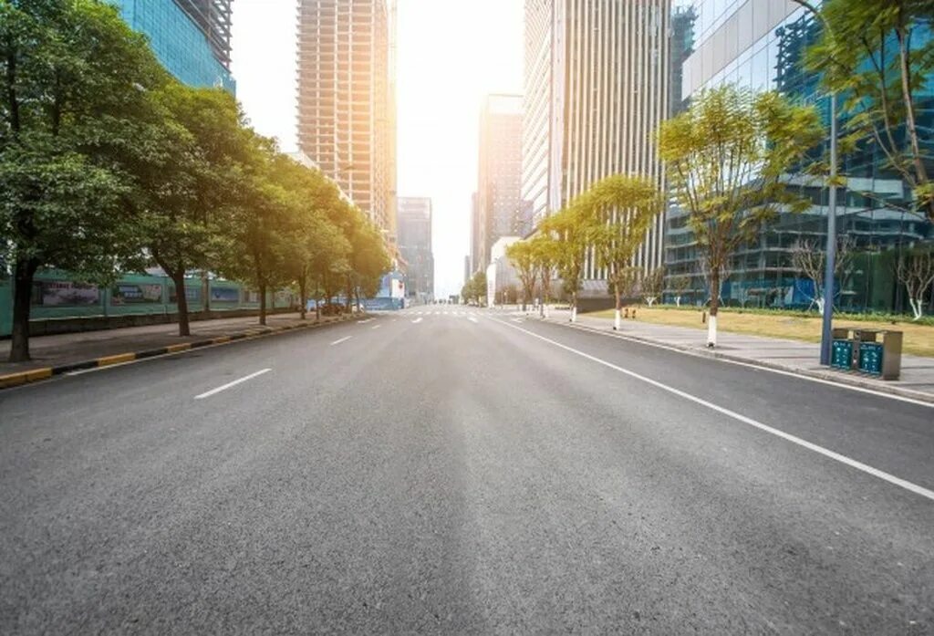 Фотообои дорога в городе. Улица мегаполиса. Big city road. Улица дорога. Big city road.