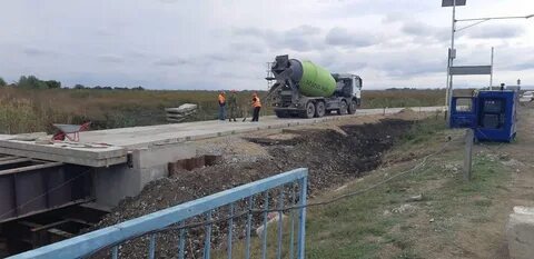 Новый мост в абинске