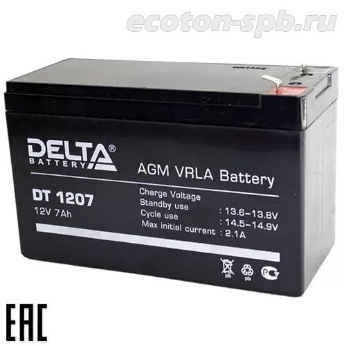 Dt 1207 12v 7ah