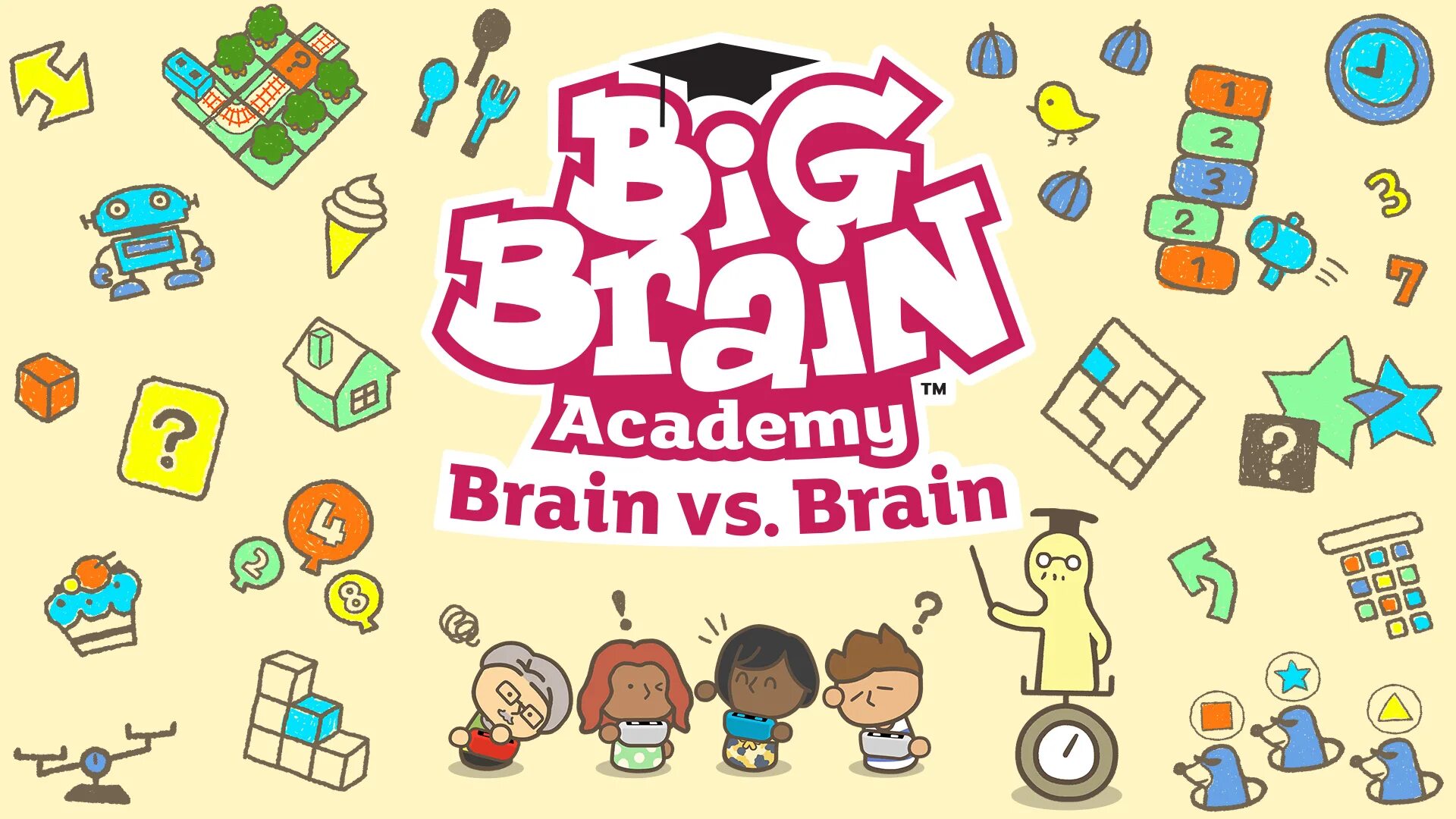 Large brain. Big Brain. Big Brain Academy. Big Brain game. Tech Brain Academy.