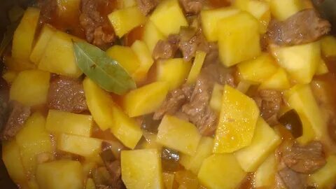 Азу по татарский с картошкой