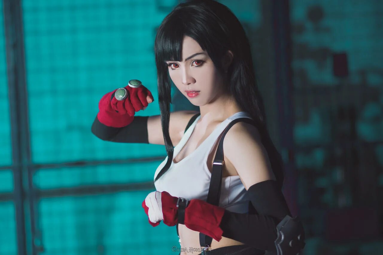 Tifa cosplay. Тифа Локхарт косплей. Калинка Фокс тифа Локхарт. Roxanne kho.