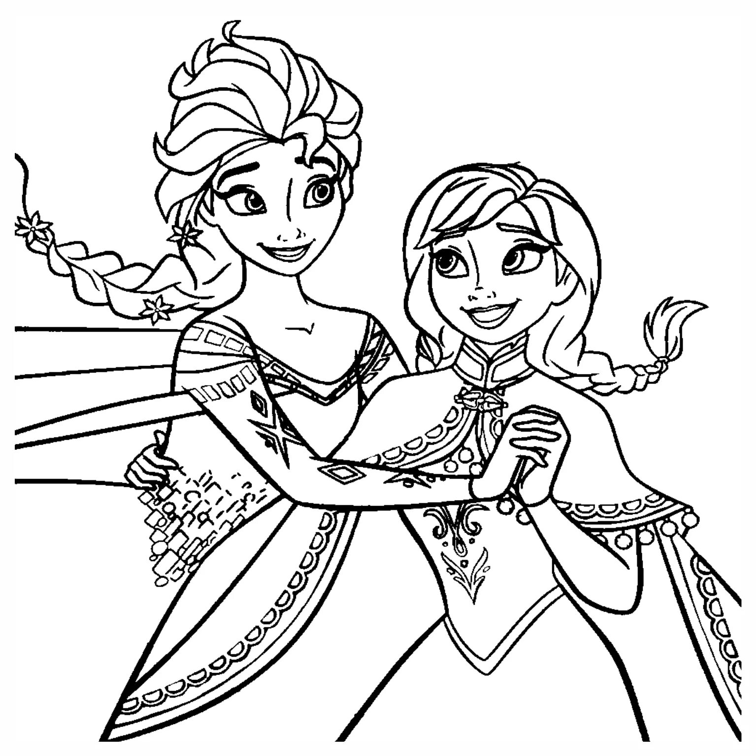 Frozen coloring