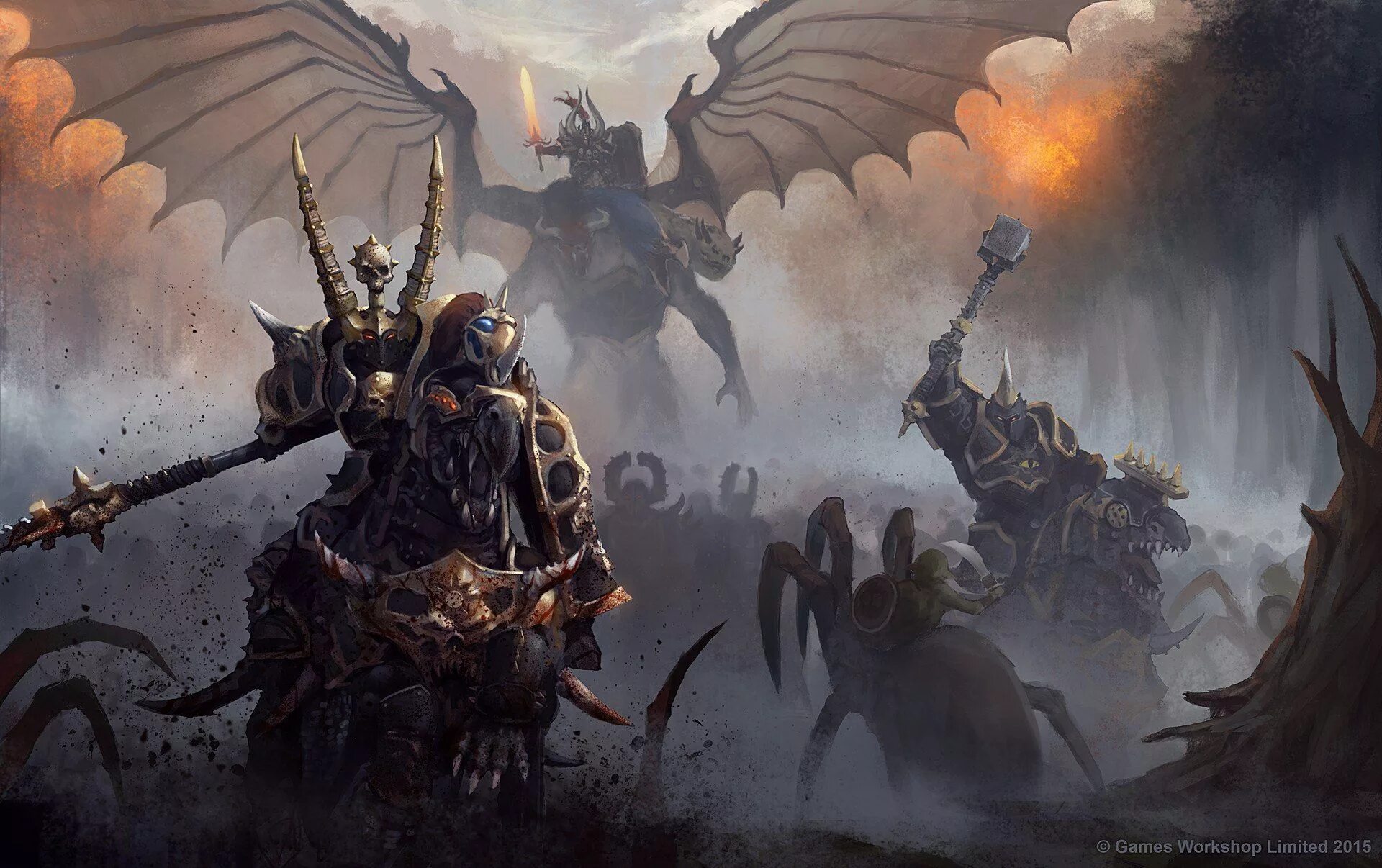 Конец времен. Архаон age of Sigmar. Архаон вархаммер. Warhammer Fantasy Battles Архаон. Архаон Всеизбранный хаоса.