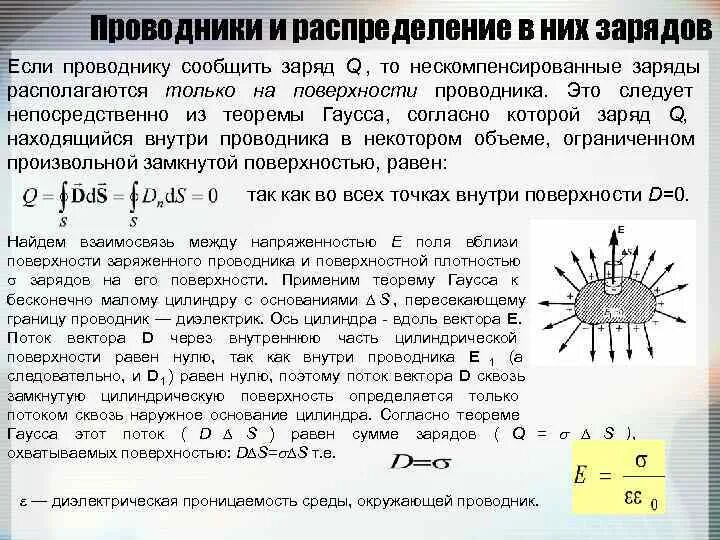 Распределение зарядов внутри и на поверхности проводников. Распределение зарядов внутри проводника. Распределение зарядов внутри и снаружи проводника. Проводники распределение зарядов в проводнике.