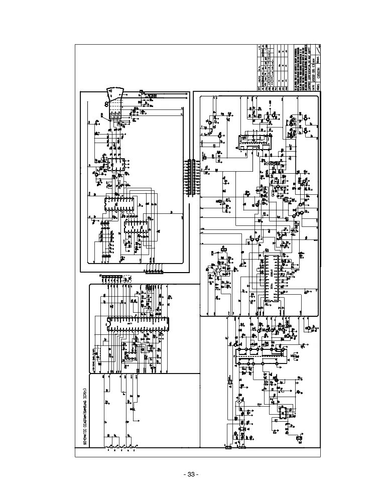 LG FM-776B-CA Service Manual download, schematics, eeprom, repair info for elect