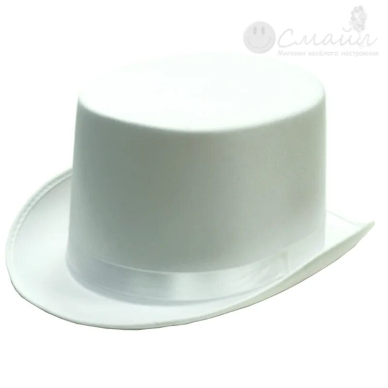 Где можно купить цилиндр. Шляпа цилиндр. Шляпа цилиндр белая. Цилиндр белый головной убор. Карнавальная шляпа цилиндр.