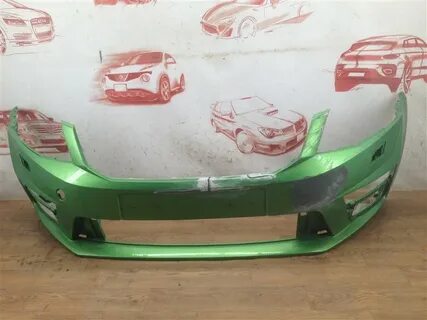 Бампер передний skoda