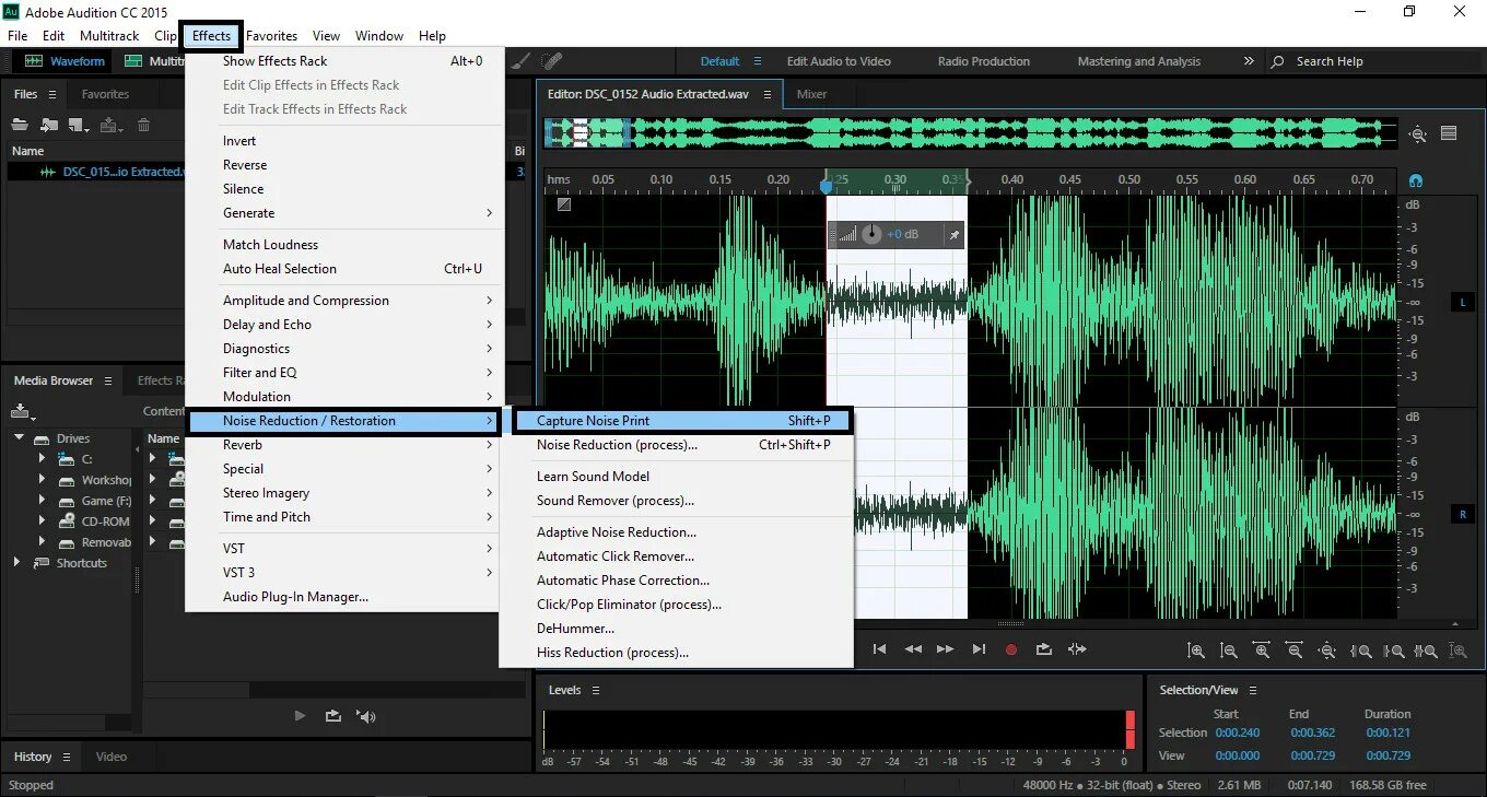 Включи адаптивный звук. Noise reduction в Adobe Audition. Noise в Adobe Audition. Шумоподавление звука в премьере эффект. Premiere Pro шумоподавление звука.