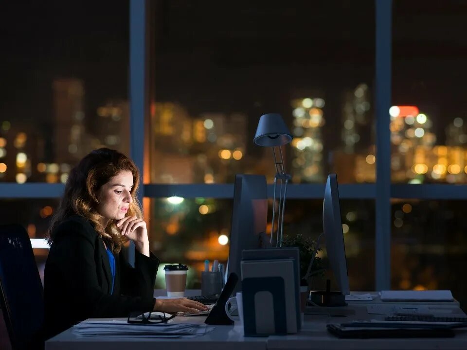 Working evening