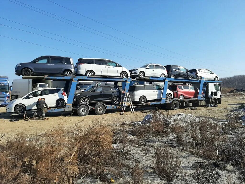 Автовоз из Владивостока. Автовоз в Киргизию из Владивостока. Автовоз Бишкек.. Гранд эрмий владивосток