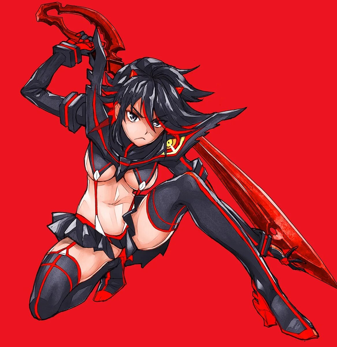 Килла килл аниме. Kill la kill аниме. Килла. Рюко против сацуки. Рюко матой аниме.