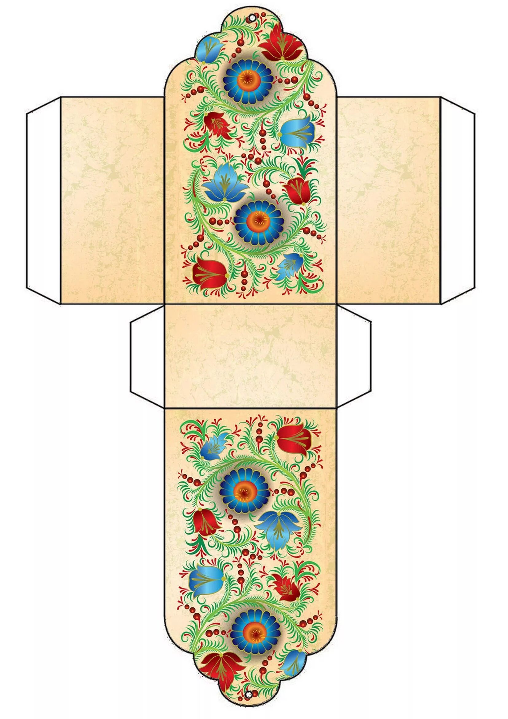 коробочка для склеивания для детей. распечатки коробочек.