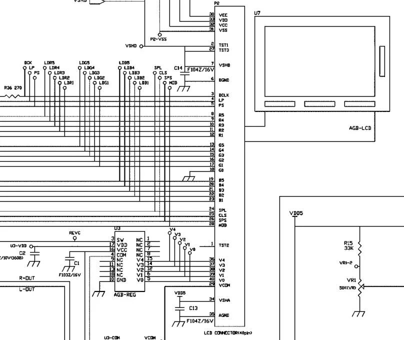 Распиновка lcd. Распиновка lcd