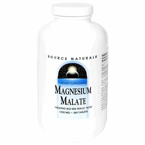 Магнезиум малат. Магния малат 400 мг. Magnesium Malate source naturals. Magnesium Malate 360 Tablets. Магний малат 400 купить