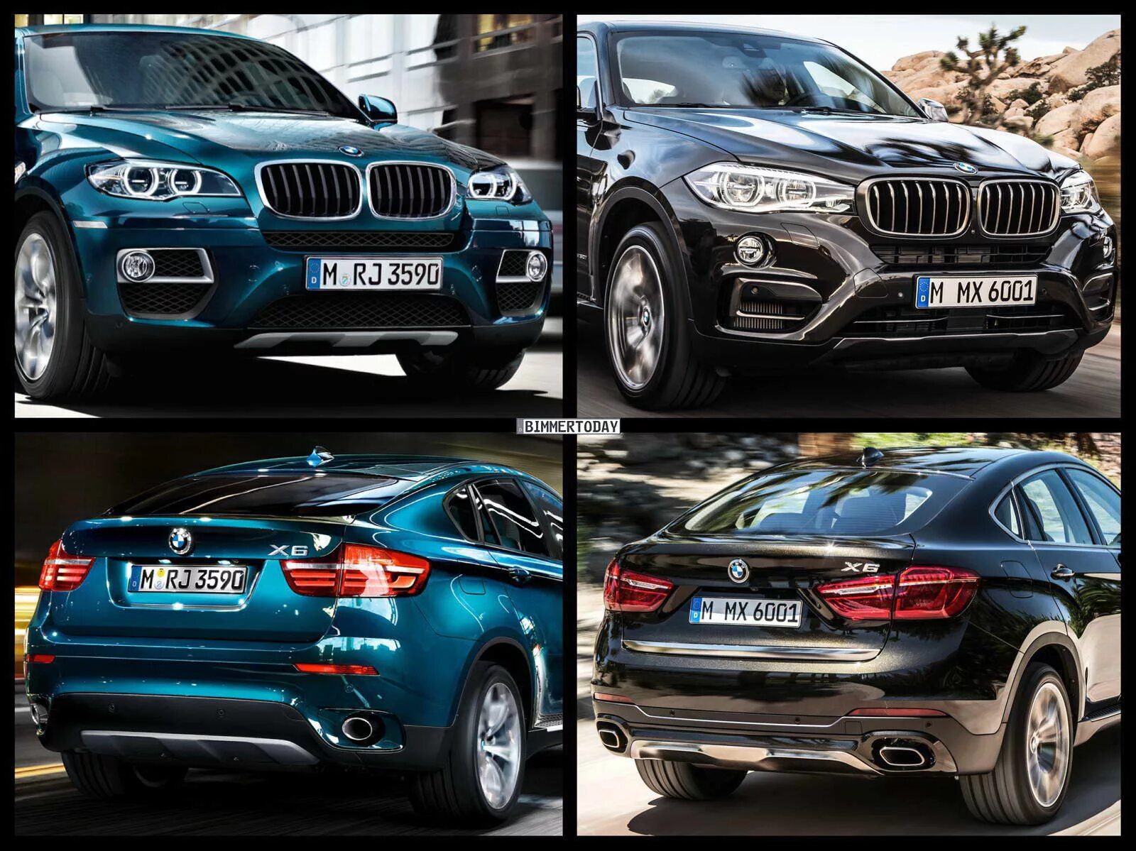 X5 x6 сравнение