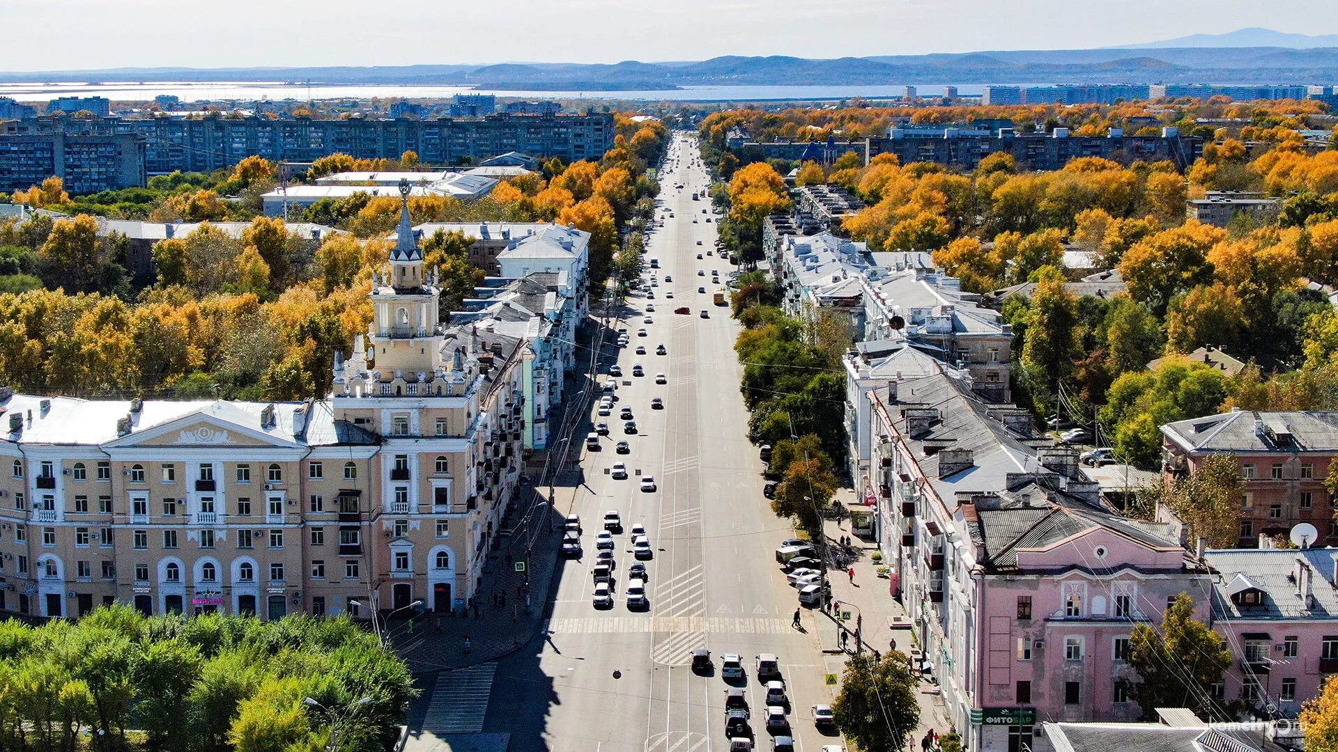 Пр волгоградский волгоград. Проспект Ленина Волгоград. Волгоград проспект Ленина достопримечательности. Проспект Ленина Курган. Проспект Ленина сверху Волгоград.